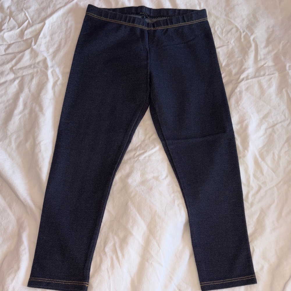 Faded Glory Navy Jegging-Style Girls Leggings